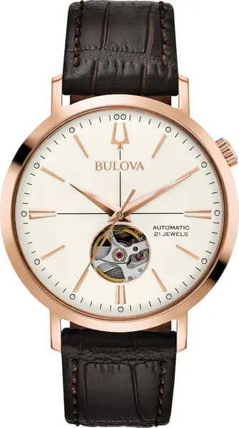 Bulova Watch Aerojet Mens - Silver BUL-293