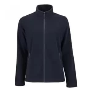 SOLS Womens/Ladies Norman Fleece Jacket (M) (Navy)