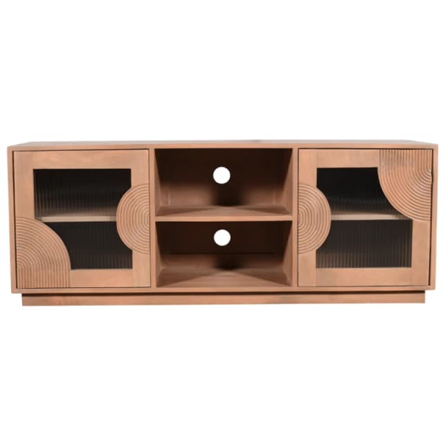 Indian Hub Indus Solid Wood TV Cabinet