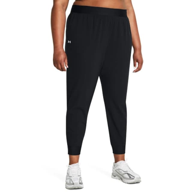 Under Armour Rival High-Rise Woven Pants Black female 16