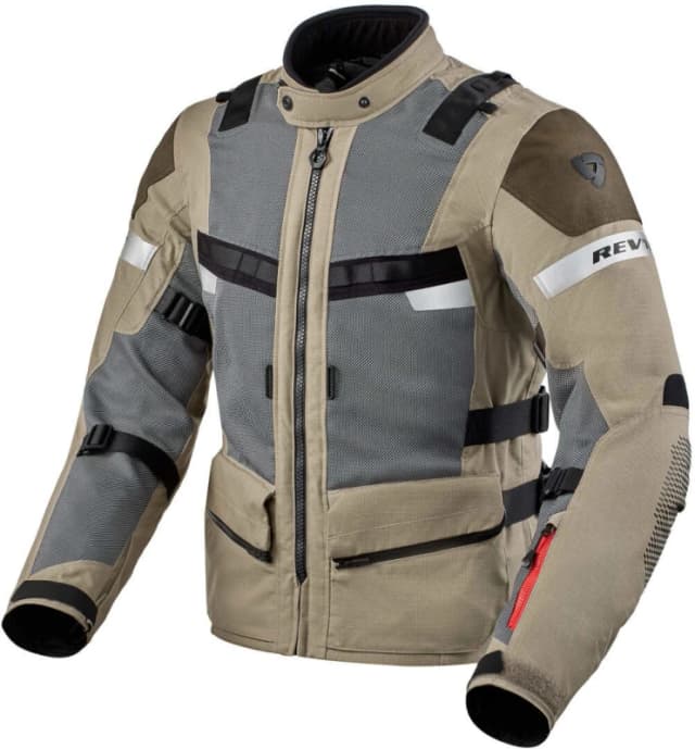 Revit Cayenne 2 Motorcycle Textile Jacket, beige, Size 3XL for Men