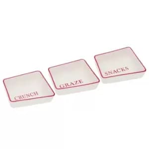 Hollywood Snack Dishes - Set of 3
