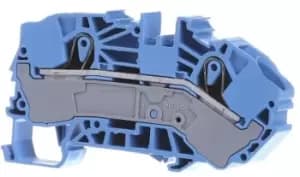 Wago Blue 2016 Standard Din Rail Terminal