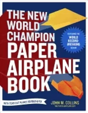 new world champion paper airplane book featuring the world record breaking