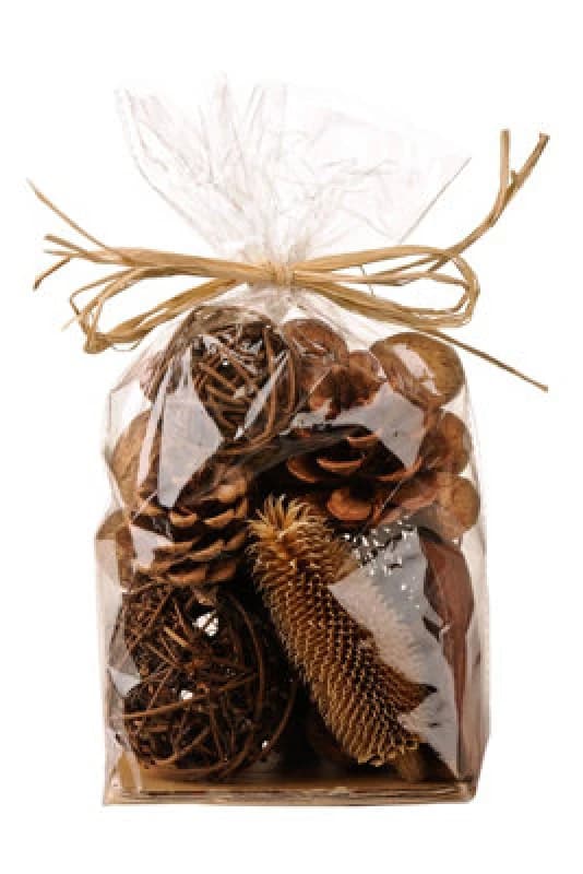 Interiors by Premier Vanilla Scented Mix Pot Pourri 200g Brown