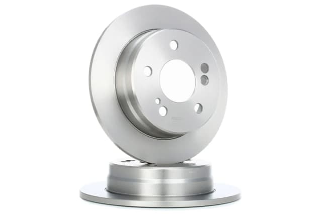 RIDEX 82B0229 Brake disc Rear Axle, solid, Cast Iron, Uncoated, Untreated, without bolts/screws Cast Iron Brake Disc (82)