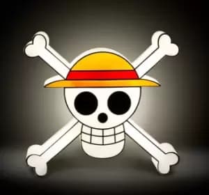 One Piece Skull Lamp Lamp black