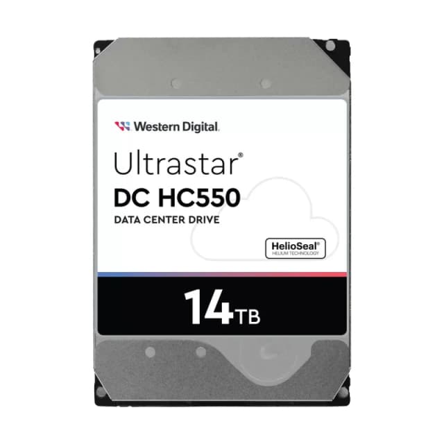 Western Digital Western Digital Ultrastar DC HC550 internal hard drive 14 TB 7200 RPM 512 MB 3.5" Serial ATA III 0F38581