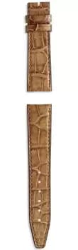 IWC Strap Alligator Marron Light Brown For Pin Buckle XXS