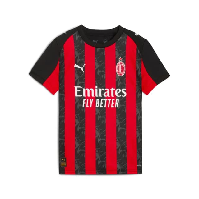Puma AC Milan Home Jersey Kids 2025/26 Rouge Unisex 8 ans 779965-01