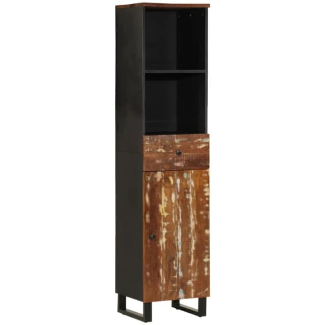 VIDAXL Vidaxl - Bathroom Cabinet 38x33x160cm Solid Wood Reclaimed 8720845725037