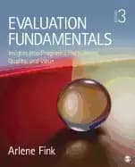 evaluation fundamentals insights into program effectiveness quality and val
