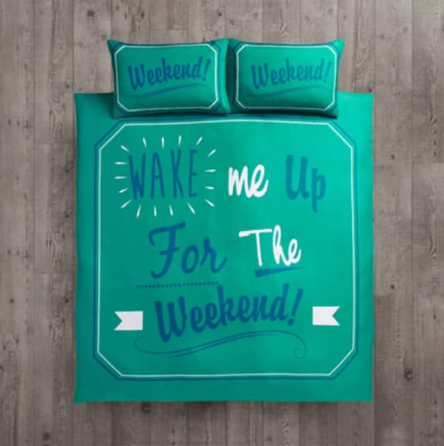 Velosso Vibrant Printed Cotton Blend Duvet Cover & Pillowcase Set, Trendy Bed Set, Button Enclosure, Breathable & Durable Weave - Green