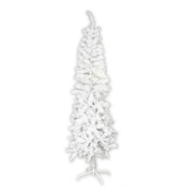 Christmas Workshop 6ft White Slim Line Christmas Tree