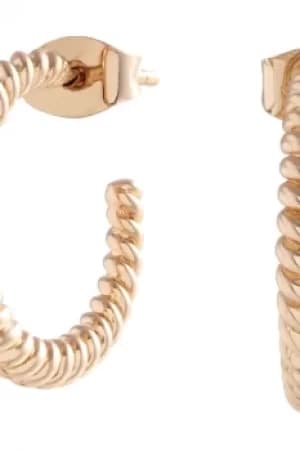 Olivia Burton Classics Rope Hoop Earrings OBJCOE129