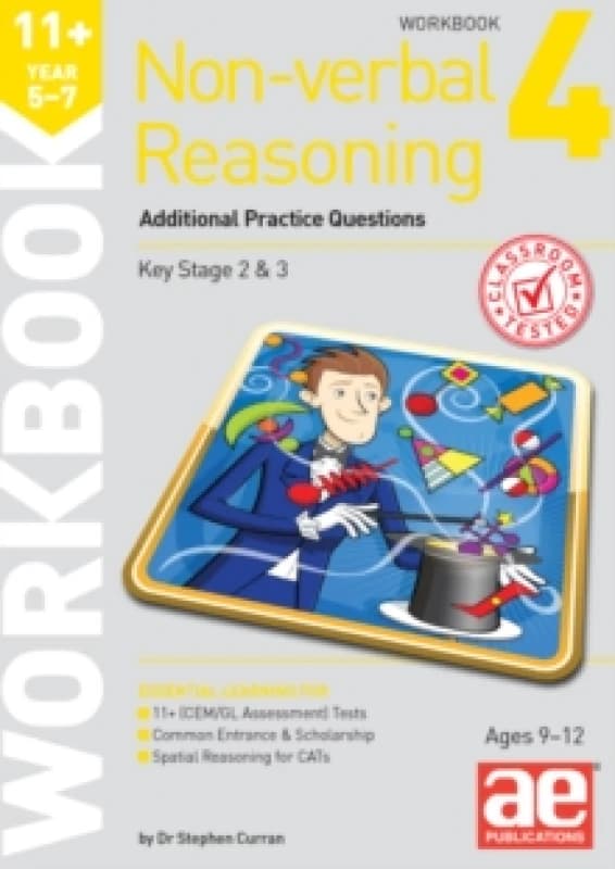 11+ Non-verbal Reasoning Year 5-7 Workbook 4 : Additional Practice Questions Paperback / softback