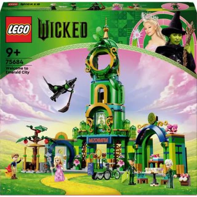 LEGO LEGO Wicked Welcome to Emerald City Building Toy Set 75684