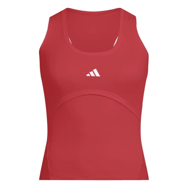 adidas Tennis Pro Climacool Y-Tank Top - Red Red XS