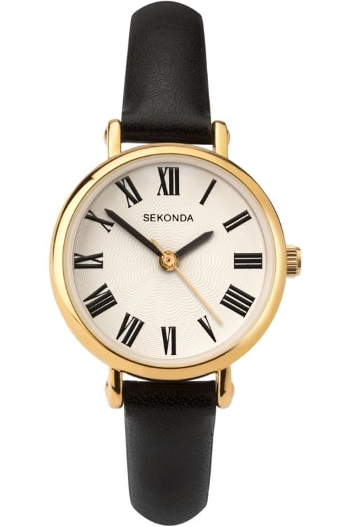 Sekonda White And Black Classical Watch - 40085 - multicoloured