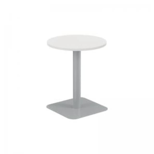 Jemini Origin 600mm Mid Table White/Silver KF800209