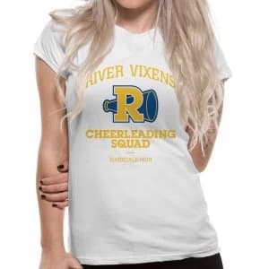Riverdale - Cheerleader Logo Womens Medium T-Shirt - White
