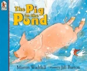 pig in the pond