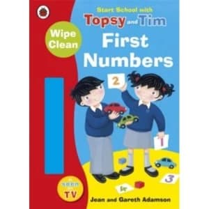 Start School with Topsy and Tim: Wipe Clean First Numbers by Jean Adamson (Paperback, 2011)