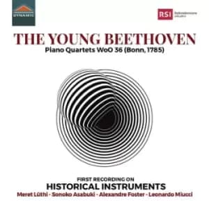 The Young Beethoven Piano Quartets WoO36 by Ludwig van Beethoven CD Album