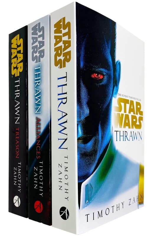 Star Wars Thrawn Series Books 1-3 Collection Set by Timothy Zahn Thrawn,Alliance Timothy Zahn Books