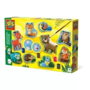 Forest Animals Casting and Painting Set