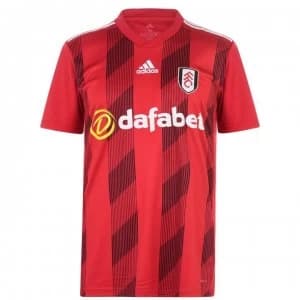 adidas Fulham Away Jersey 2019/2020 Mens - Red