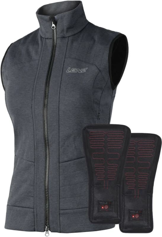 Lenz Heat Vest 2.0 Women Heated Vest Women, black-grey, Size XS