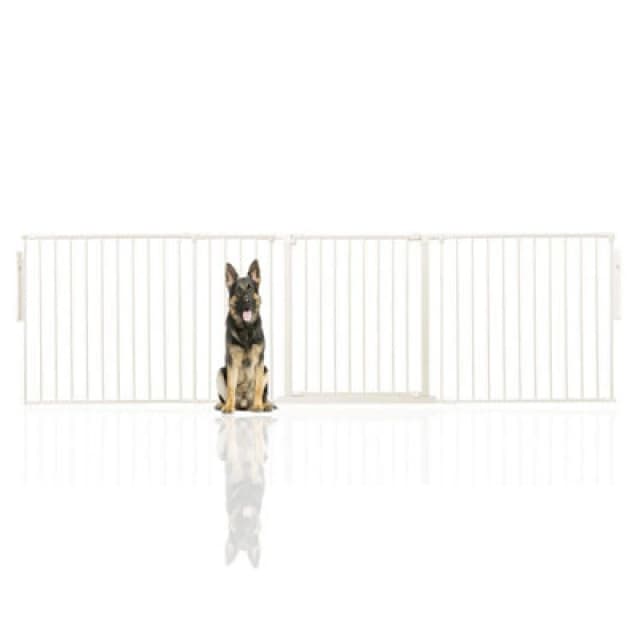 Bettacare Premium Multi Panel Flexible Pet Barrier, Up To 272Cm Wide, White, 70Cm High