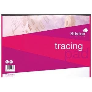 Silvine A3 Tracing Pad Pack of 5
