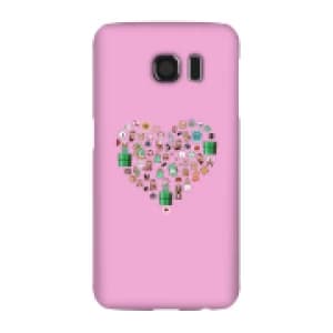 Pixel Sprites Heart Phone Case - Samsung S6 - Snap Case - Gloss