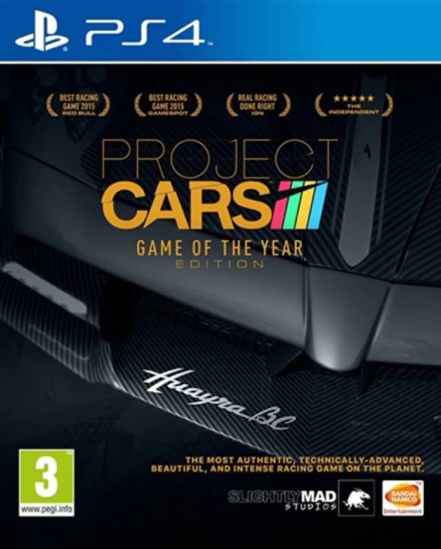 Project CARS Game of the Year Edition PS4 Game