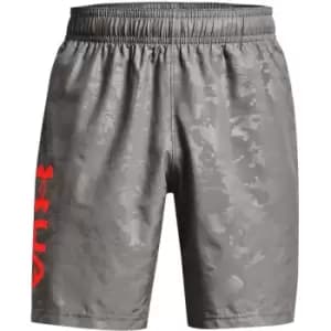 Under Armour Woven Embroidered Shorts Mens - Grey