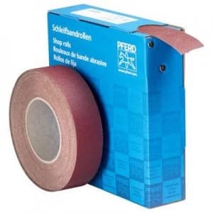 PFERD 45016412 Sandpaper roll Grit size 120 (L x W) 25 m x 38mm 25 m