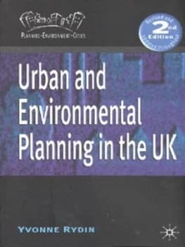 Urban and Environmental Planning in the UK by Yvonne Rydin Paperback