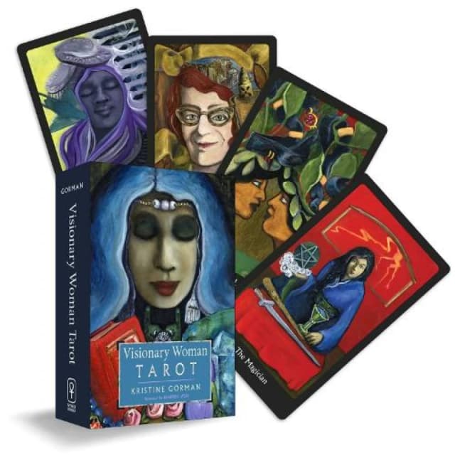 Visionary Woman Tarot : (78 Full-Color Cards and 160-Page Full-Color Guidebook) Cards