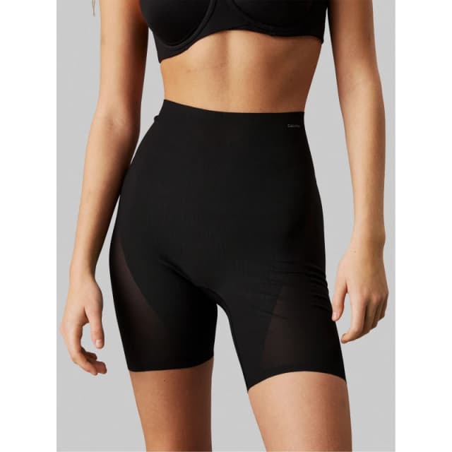 Calvin Klein SCULPT FIRM THIGH SLIMMER SHORT Shapewear - Shorts 8 (XS) Black 88779903310