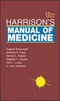 Harrisons Manual of Medicine by Eugene Braunwald and Tinsley Randolph Harrison Book