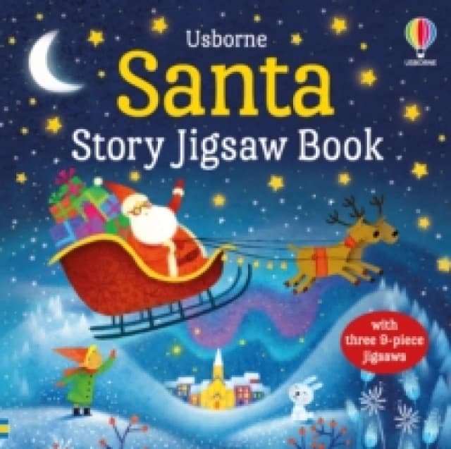 Santa Story Jigsaw Book Board book