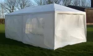 6m x 3m Gazebo / Marquee / Party Tent with Side Panels