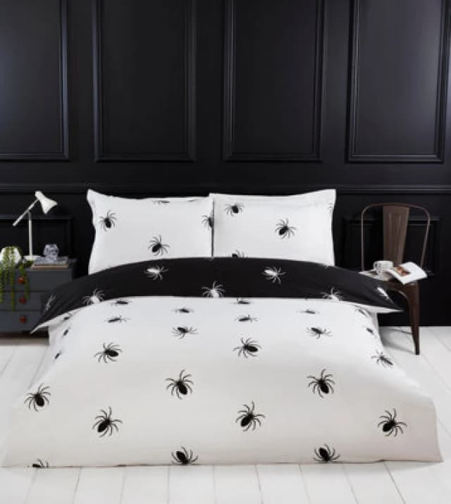Rapport Home Black Spider Mf Duvet Set Single Multi