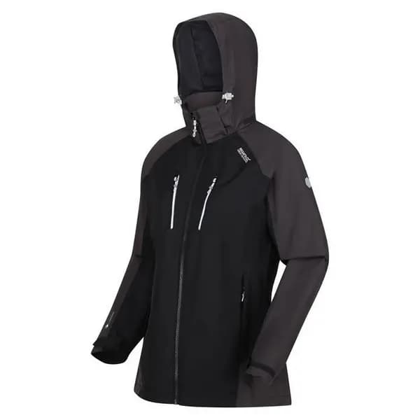 Regatta Womens Calderdale IV Waterproof Jacket - Black 16