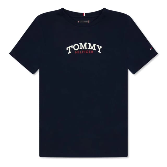Tommy Hilfiger Kids Mono T-Shirt Night Navy C1G male 6Y