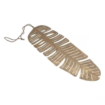 Metal Decorative Leaf Hanger By Heaven Sends