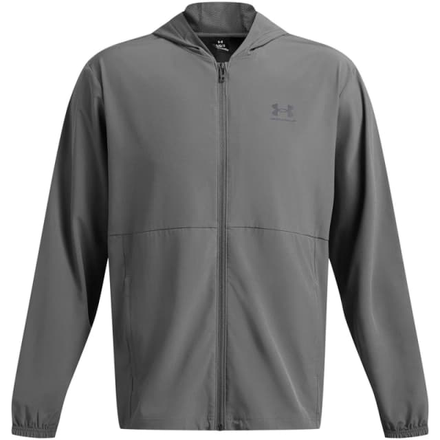 Under Armour Mens Vibe Woven Windbreaker Gray male L
