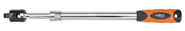 NEO TOOLS 08-553 Square Drive Handle Square Drive Tang Size: 12.5 (1/2")mm (inch), Chrome Vanadium Steel Chrome Vanadium Steel Square Drive Handle (66